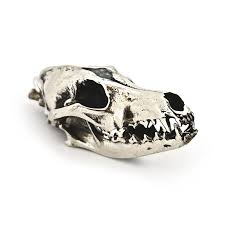 Coyote Skull Pendant by Fire & Bone