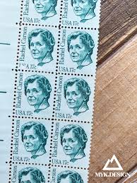 Great Americans: Rachel Carson U.S. Postage Stamps | Face ...