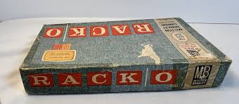 Vtg Racko Game Milton Bradley Cards USA Made 4615 MB ...