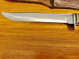 Western USA Knife Boulder Co. Bird & Trout Genuine Stag ...