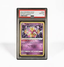 PSA 10 Radiant Alakazam #059 Silver Tempest Pokemon card ...