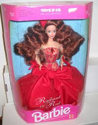 8327 NRFB Mattel Toys R Us Glamour Series Radiant In Red ...