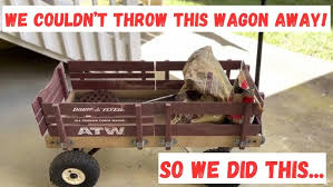 Transform Your Old Radio Flyer into a Beach Wagon: Fun DIY ...