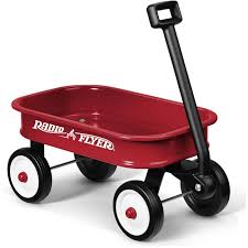 Radio Flyer Little Red Toy Wagon, Miniature Wagon for Kids ...