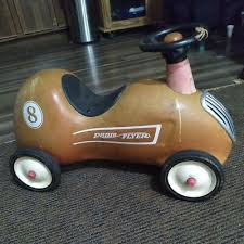 Antique Radio Flyer Push Car | eBay