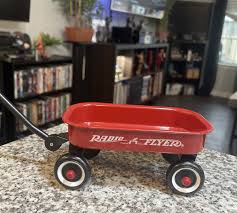 Radio Flyer Kids Little Red Wagon Working Handle 12.5x7.5 ...