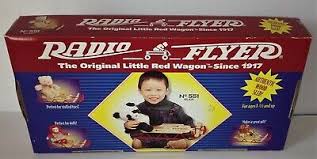 Radio Flyer AUTHENTIC WOOD DOLL SLED NEW No 551 Doll Bear ...
