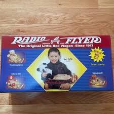 Radio Flyer | Holiday | Radio Flyer Authentic Wood Sled No ...