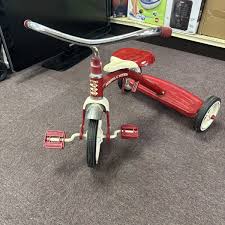 VINTAGE RADIO FLYER TRICYCLE Model#34T Retro Red FREE ...