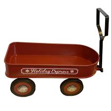 Office | Little Red Wagon 12 X 5 Holiday Express On Side Fits Dolls Gifts Plants | Poshmark