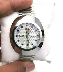 Vintage Rado Diastar Automatic 35 mm Men's Wrist Watch Blue ...