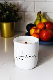 Personalized Home Candle, Engraved Personal Message Lid ...