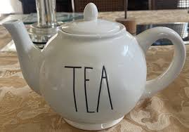 Rae Dunn TEA Pot LL Artisan Collection By Magenta 187 Long ...