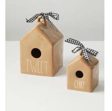Rae Dunn | Accents | Rae Dunn Tweet And Chirp Bird Houses | Poshmark