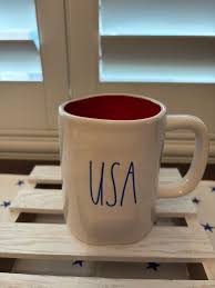 Rae Dunn USA mug Like new | Mercari
