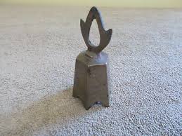 VINTAGE BRASS ETCHED BELL ORNATE DINNER ...