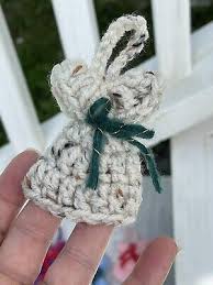 New hand crocheted ornaments 2“ x 1 3/4” mini dresses ...
