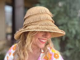 Taylor Elliot | Maxine Fringe Raffia Hat - Charlotte's Web ...
