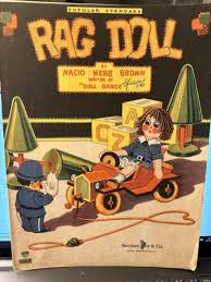 9x12 1928 Ragtime sheet music RAG DOLL by NACIO HERB BROWN | eBay