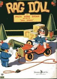 NACIO HERB BROWN Rag Doll Vintage Sheet Music 1928 Griffith cover | eBay