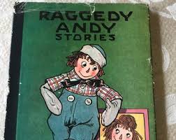 Vintage 1960 Hardcover "raggedy Andy Stories" Classic Children's Book - Vintage Kids Room Nursery Library Bookshelf - Etsy
