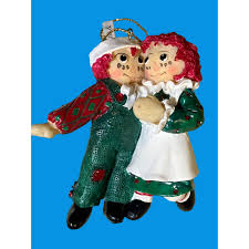 Hallmark Raggedy Ann and Andy Christmas Tree Ornament | eBay Australia