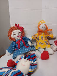 Mixed Lot of 8 Vintage Dolls Various Shapes and Sizes Used Lot of dolls | eBay