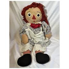 HUGE 42" Knickerbocker Raggedy Ann Doll. For Sale at Ruby Lane