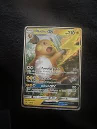 Pokémon TCG Raichu GX Shining Legends 29/73 Holo Ultra Rare | eBay