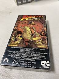 Raiders Of The Lost Ark On VHS Very Rare New Sealed Edition ...