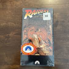 Indiana Jones: Raiders Of The Lost Ark VHS Tape - SEALED ...