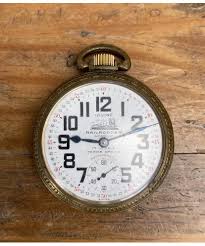 Vintage Gold Tone Irvine Railroad Incabloc 17 Jewels ...