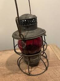Vtg. Adlake Kero - Railroad Lantern Red Globe - Canada 1-48 B&O | eBay Australia
