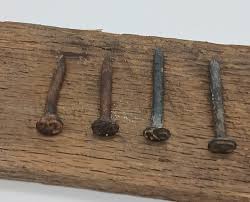 Antique Vintage Railroad Date Nails, Years 1921 to 1973 Available, Industrial, Steampunk, Rusty Rustic Architectural Salvage, Numbered, - Etsy