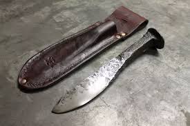 Rusty Knuckles - This custom railroad spike knife and sheath ...
