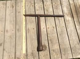 Primitive Unique Wood Grain Thresher Tool , Handle , Country Farm , Shabby | eBay Australia