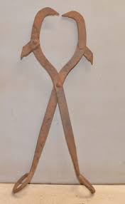 Hubbard railroad antique rail tie tongs collectible train track building tool | eBay