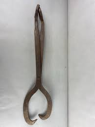 Sold at Auction: Group of 2 Iron Railroad Tie Tongs