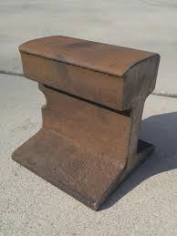 Railroad Track Anvil Crane Rail Anvil 5" Long blacksmith tinsmith metal shaping | #1904913655