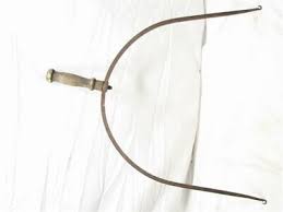 Antique Blacksmith Hand Forged Wire Cheese Slicer Tester ...