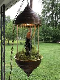 70s Oil Rain Lamp, Creations Mill Hanging Oil Lamp - Etsy Australia