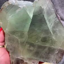 WOWZA🤩RAW NATURAL 6”x6”x2” GREEN AND PURPLE XL FLUORITE CRYSTAL UV REA – Lapis Loon