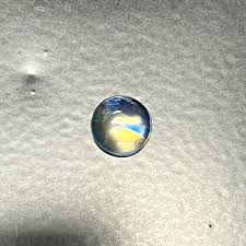 2.8ct,9x4.8mm, Flashy Rainbow Moonstone Cabochon,aaa Quality ...