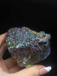 Stunning Titanium Aura Quartz From Brazil- Crystal Healing ...