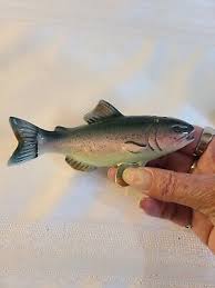 Vintage Speckled Trout Hand Painted Salt & Pepper Shakers ...