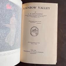1919 - Rainbow Valley, First Edition – Honey Bee Mill