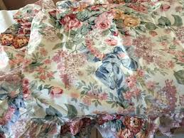 RALPH LAUREN TWIN BEDSKIRT+ STANDARD SHAM~ALISON RIBBONS&ROSES | eBay
