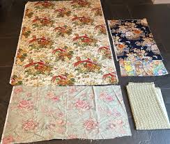 Group of Late 1900's Drapery Fabric - Etsy