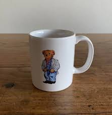 Polo Ralph Lauren Polo Bear Mug Coffee Cup Porcelain 1998 ...