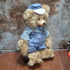 Robert Rakes Collectible Joe Joe Bear Playing Yoyo Blue ...